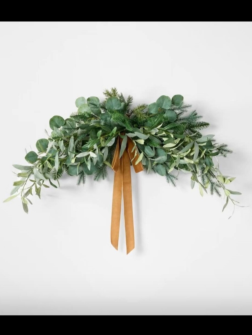 Olive & Pine Swag Easter Wreath - Threshold designed with Studio Mcgee